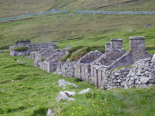St Kilda abandoned settlement